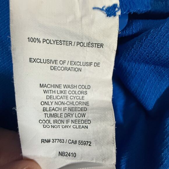 Callaway Opti-Dri Men’s Blue Polyester Golf Polo Shirt Moisture-Wicking - Picture 4 of 6